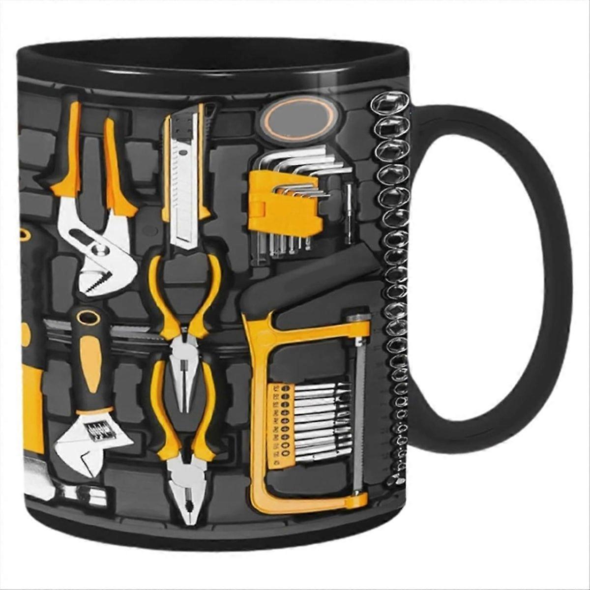 Coffee Mug Ceramic Coffee Cup for Mechanics Large Mechanic Toolbox