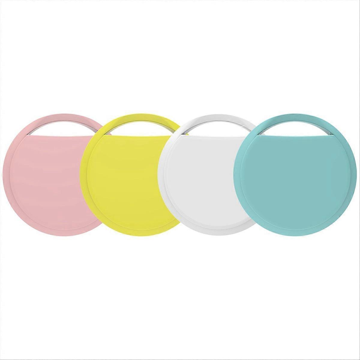 Lot de 4 balises intelligentes pour Find My (blanc, rose, jaune et bleu)