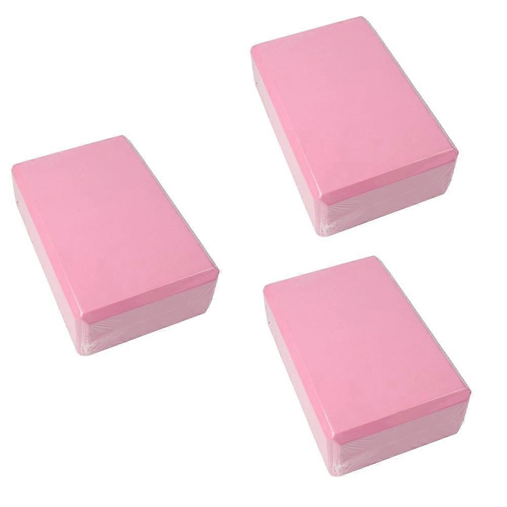 Yoga Bricks, Exercise Bricks, Yoga Supplies, Pink