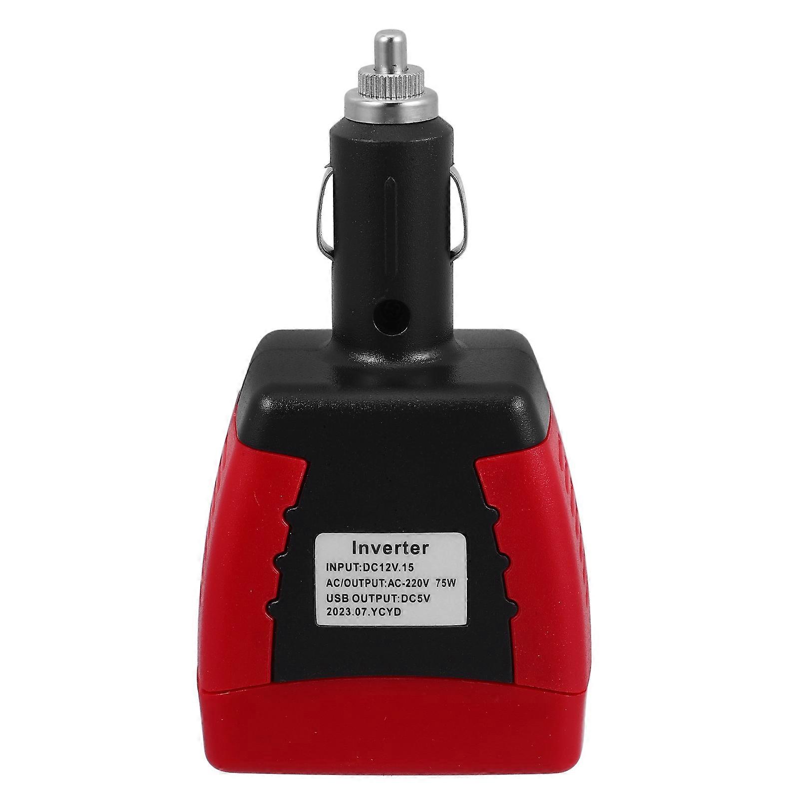 Car Power Converter Inverter 12V to 220V Inverter with USB Charging Ports