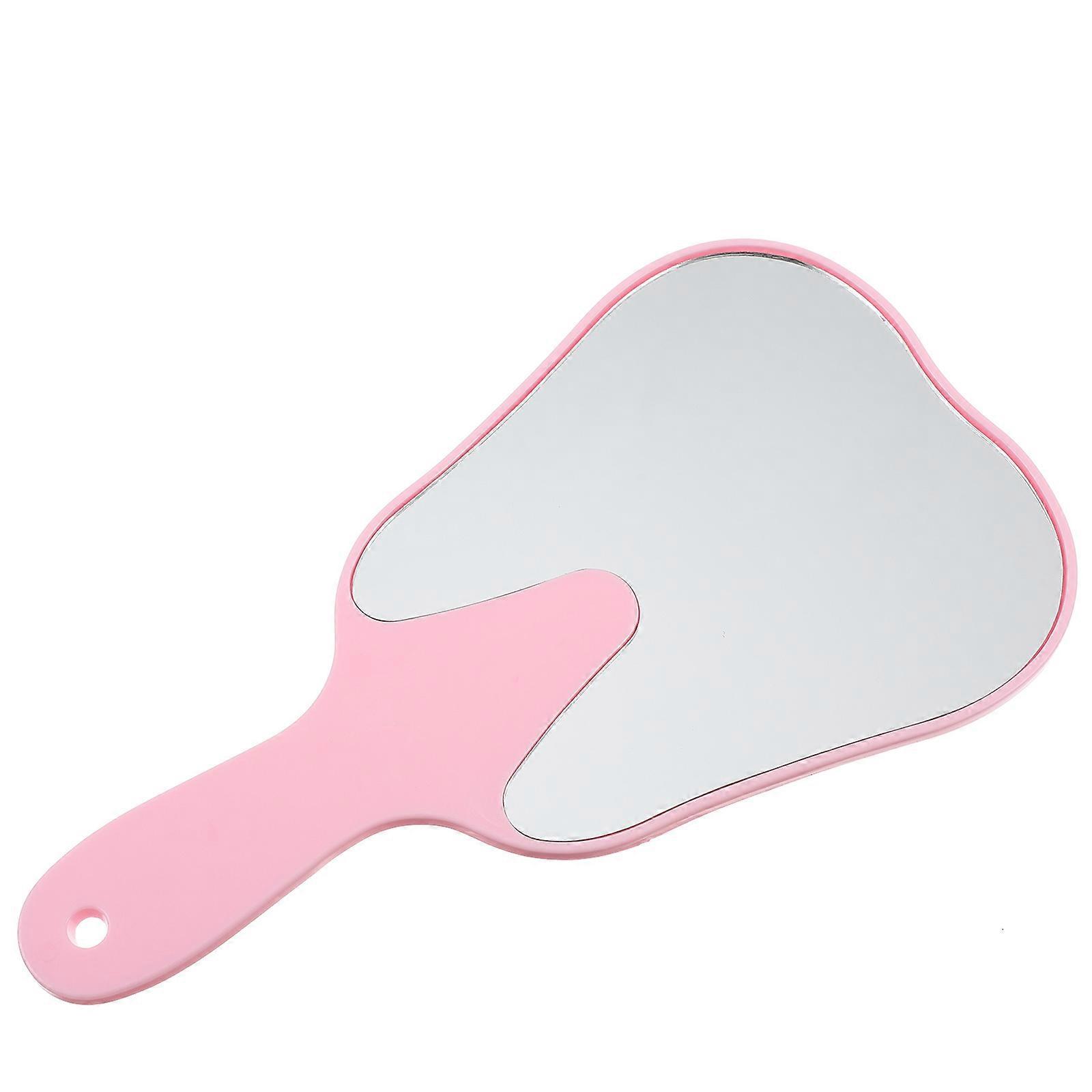 Hand for Face Use with Handle Pink Color