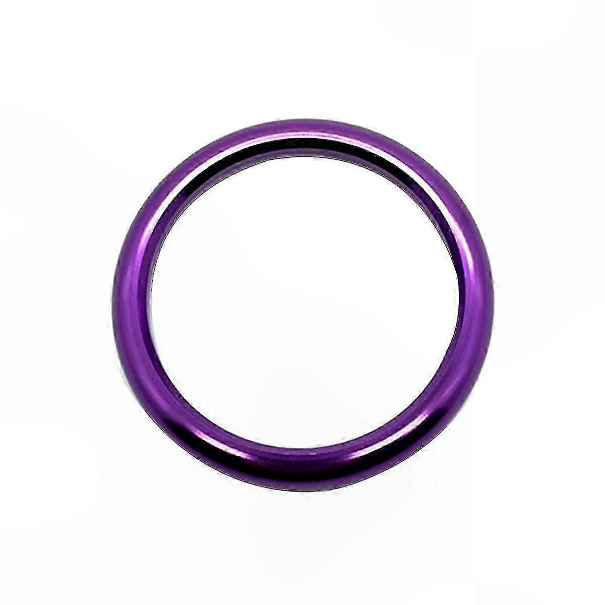 Purple Compass Stopwatch Trim Ring for Car Accessories
