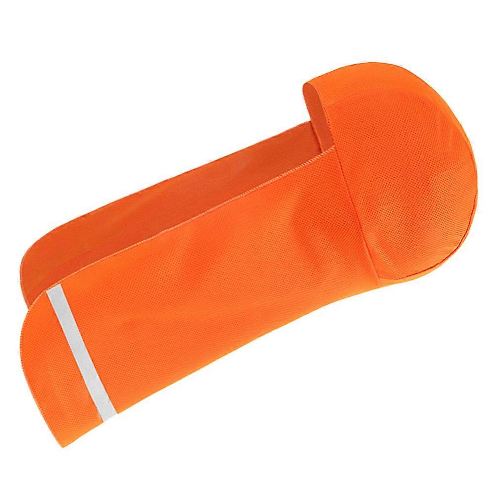 Night Riding Safety Reflective Long Tail Beanie Cap for Cycling Comfortable Polyester