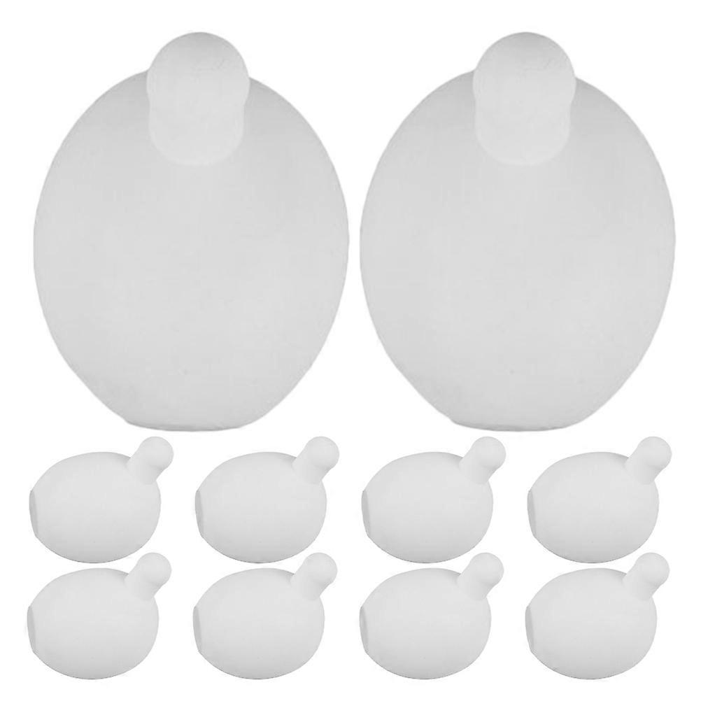 20Pcs White Silicone Bubble Insert Core for Squeeze Toys DIY Use