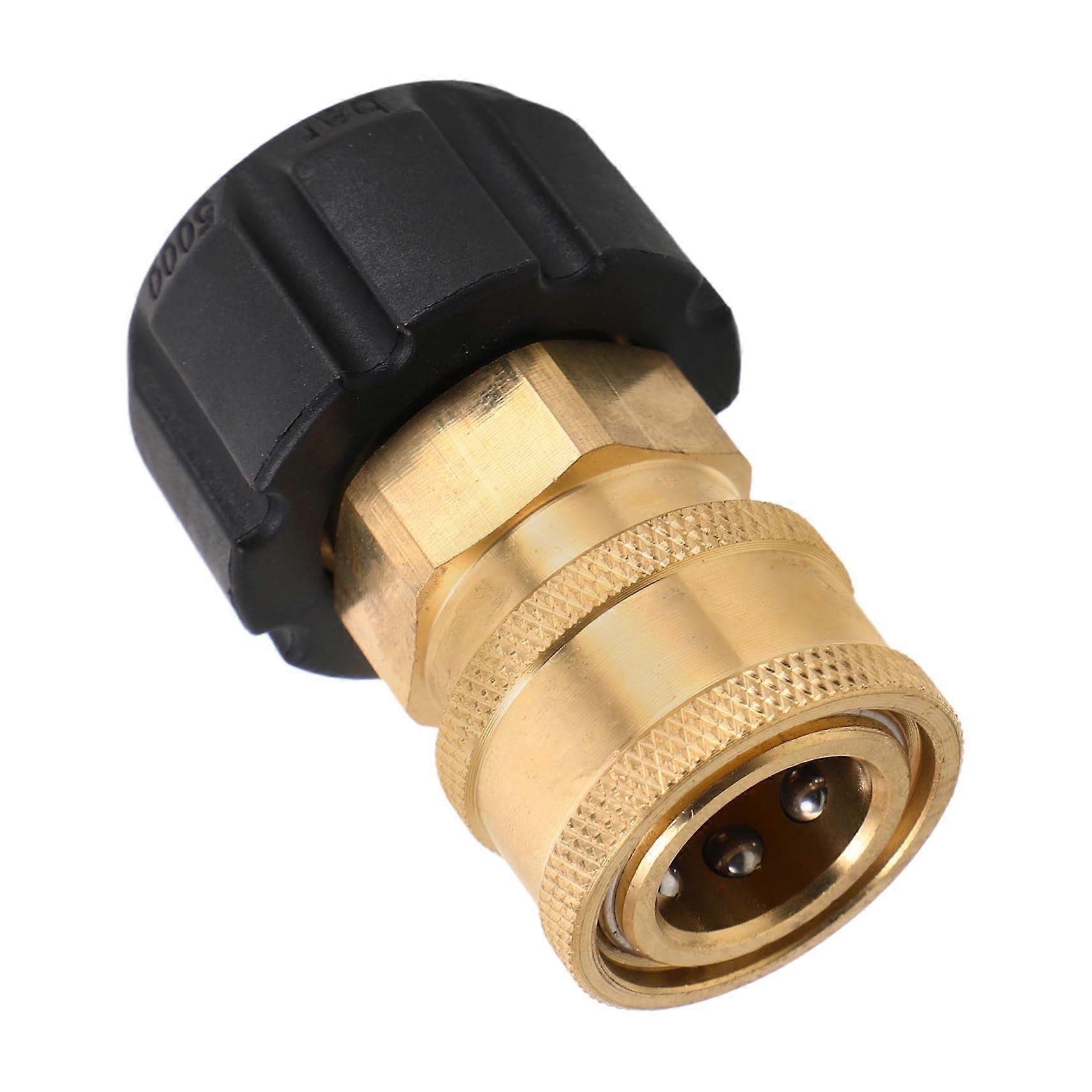 Pressure Washer Quick Connect Adapter Leakproof Pressure Hose Connector Universal Fit