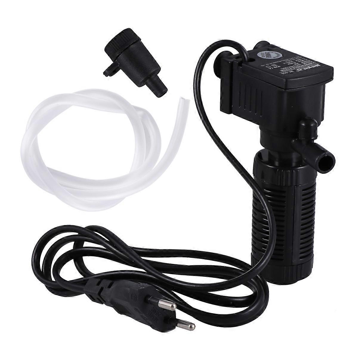 Fish Tank Cleaning Tool Built-in Filter with Silent Operation 2W Mini Filter