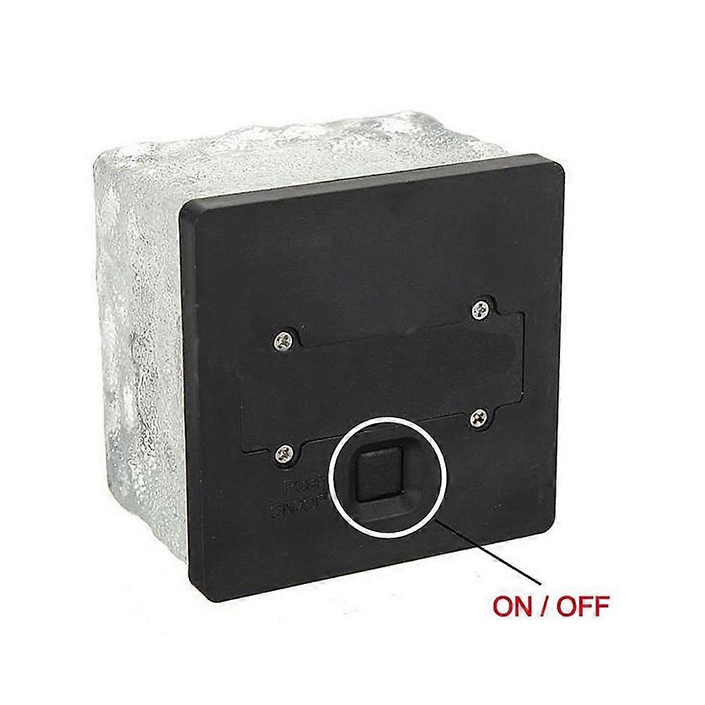 LED Lights for Patio Use 4Pcs Waterproof Glass