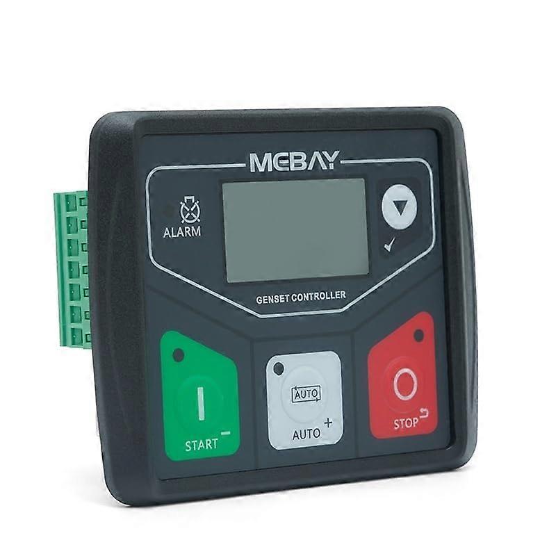 DC30D Generator Controller with Waterproof Panel, Backlit LCD Display and USB Setting Port