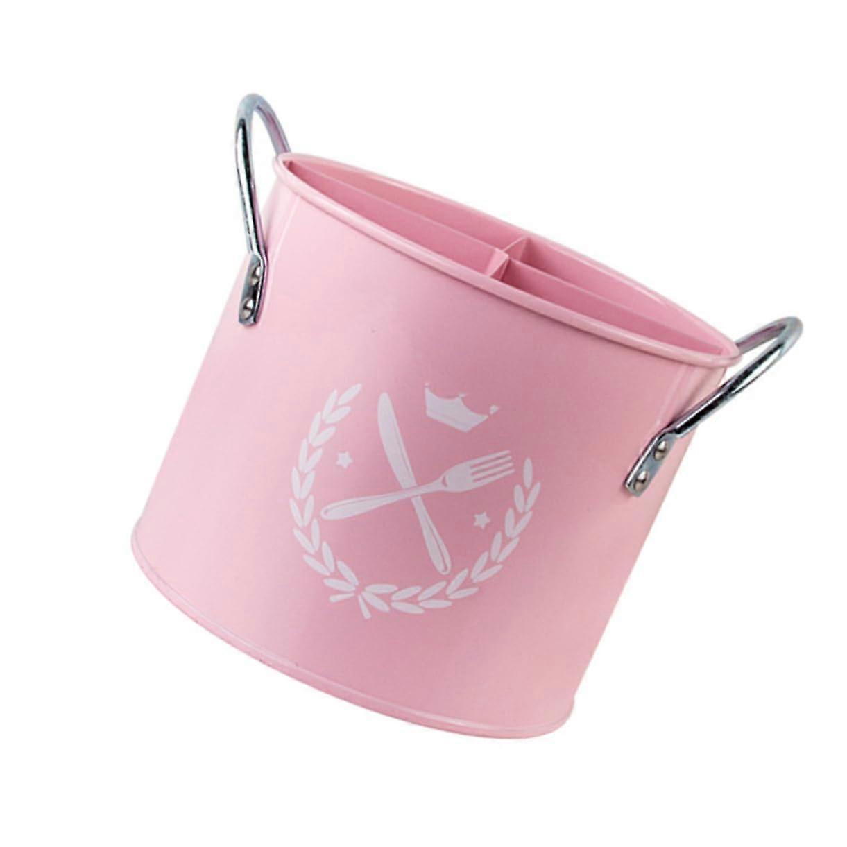 Kitchen Utensil Holder with Drainage, MultiCompartment Cutlery Organizer for SpaceSaving Kitchen