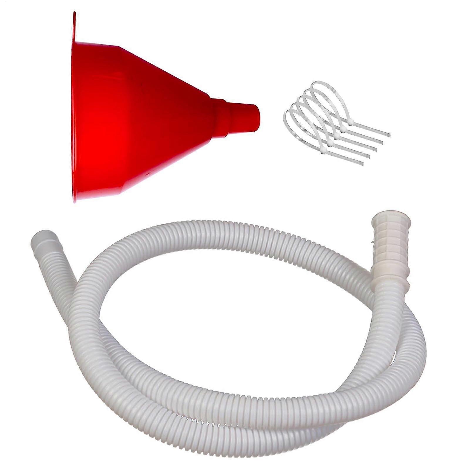 Christmas Tree Watering System with Long Funnel and Hose, No Spill Easy Hydration Device