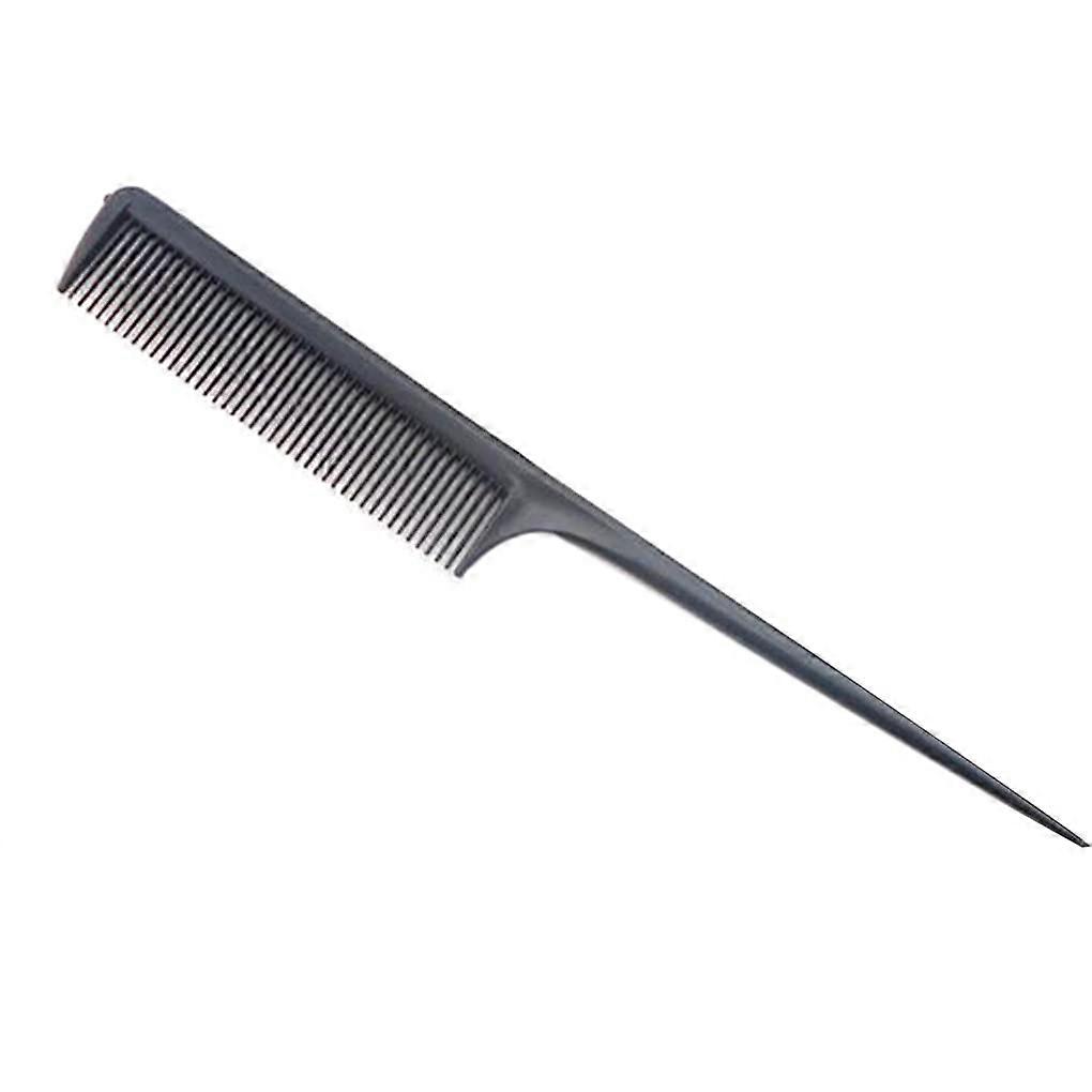 Rat Tail Comb for Precise Sectioning and Smooth FineTooth Hair Styling, 1PCS Black