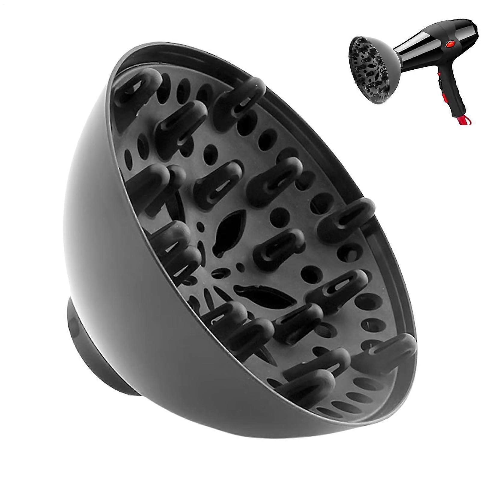 Universal Hair Dryer Diffuser for Curly Hair with CurlDefining Airflow and Fast Drying Tech