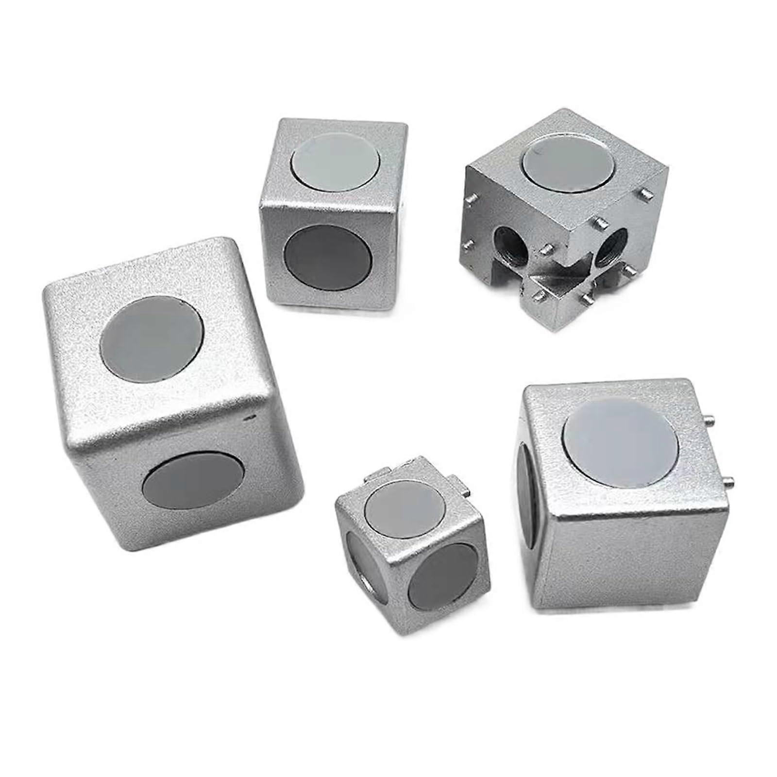 Aluminum Profile Connector Right Angle Bracket for 3030 4040, 8PCS Durable 1530 2 Pass