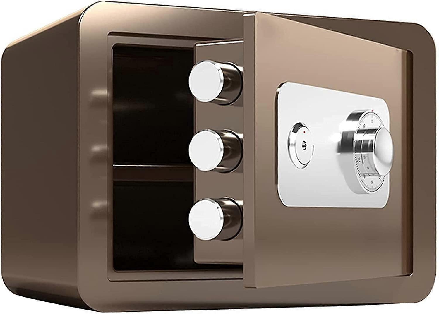 Fireproof Waterproof Steel Safe Box with Dual Access Lock for Home Office Document Security