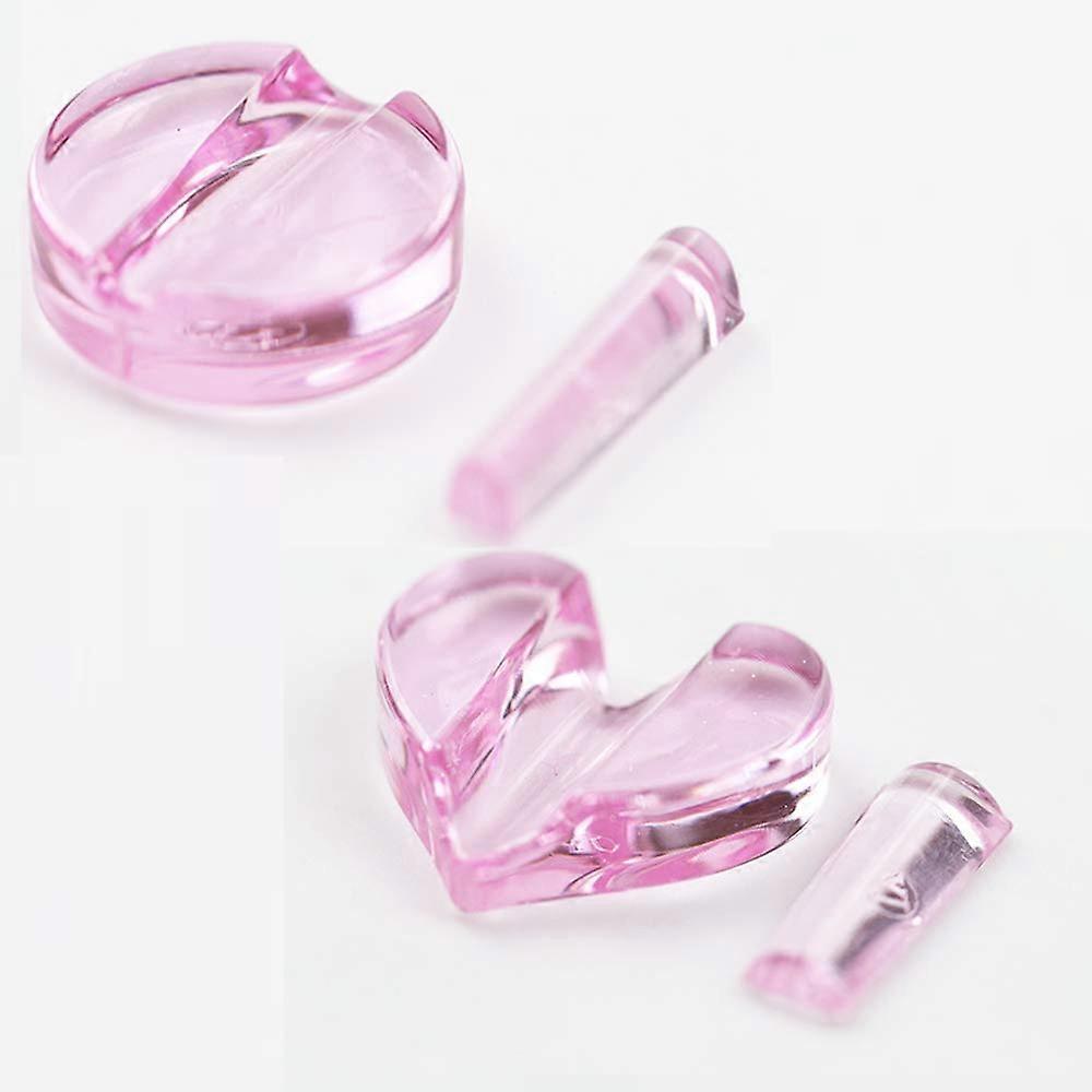 2pcs Professional Nail Art Stencil Templates Metal Frame Mold for Quick Pattern Alignment