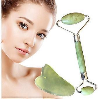 Jade Roller Anti-Aging and Firming 1 Piece Facial and Neck Massage Tool