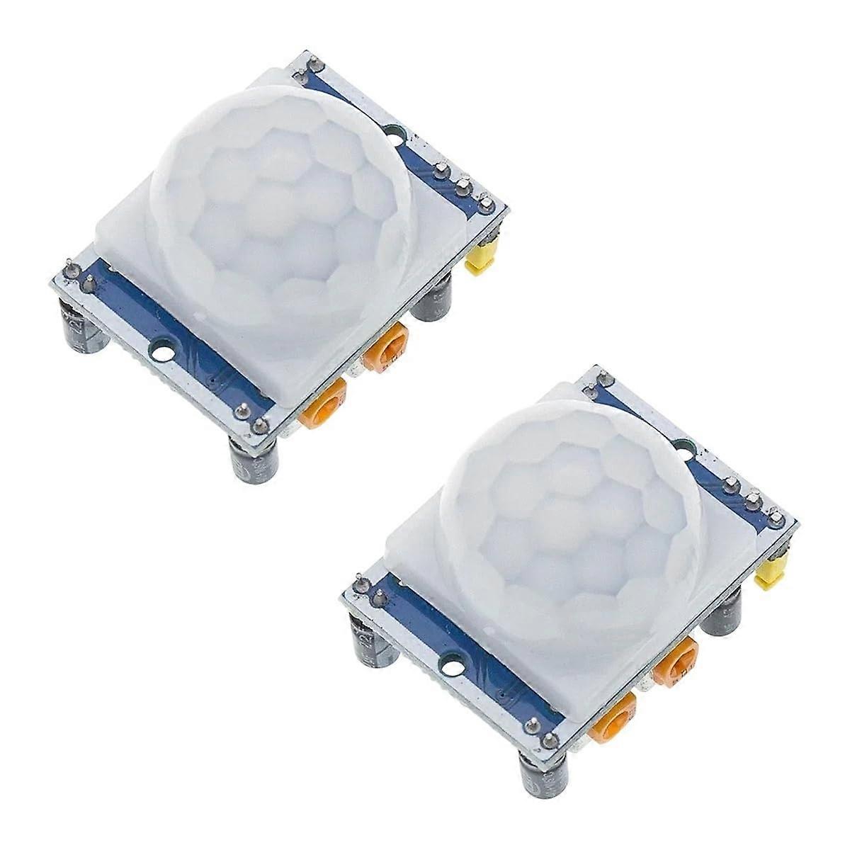 2PCS PIR Motion Sensor HCSR501 Infrared Detector Module for Raspberry Pi Human Body Detection