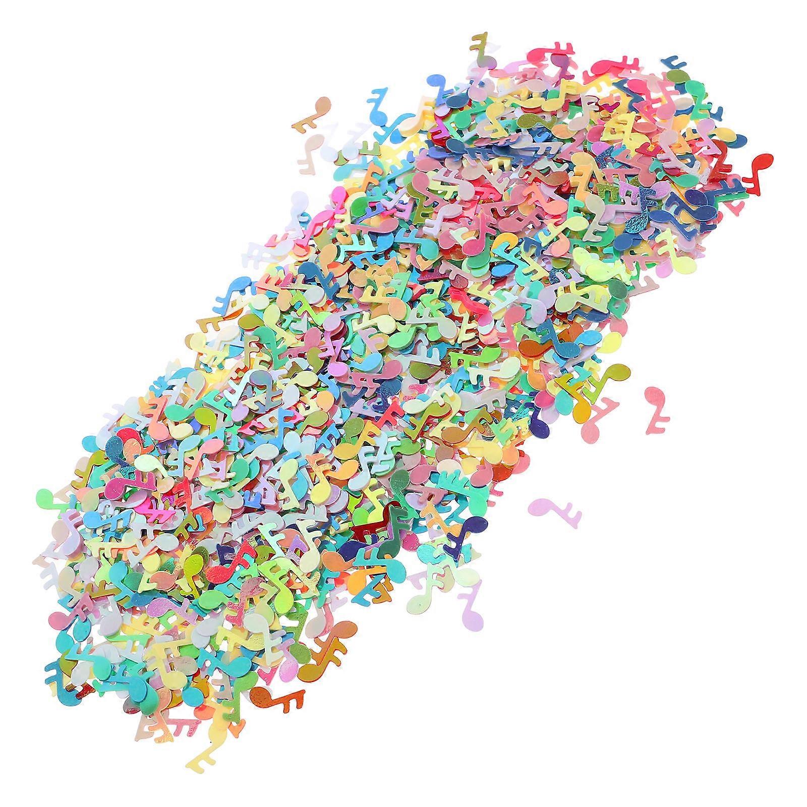 Party Confetti Musical Note Decoration for 1Pack Assorted Colors