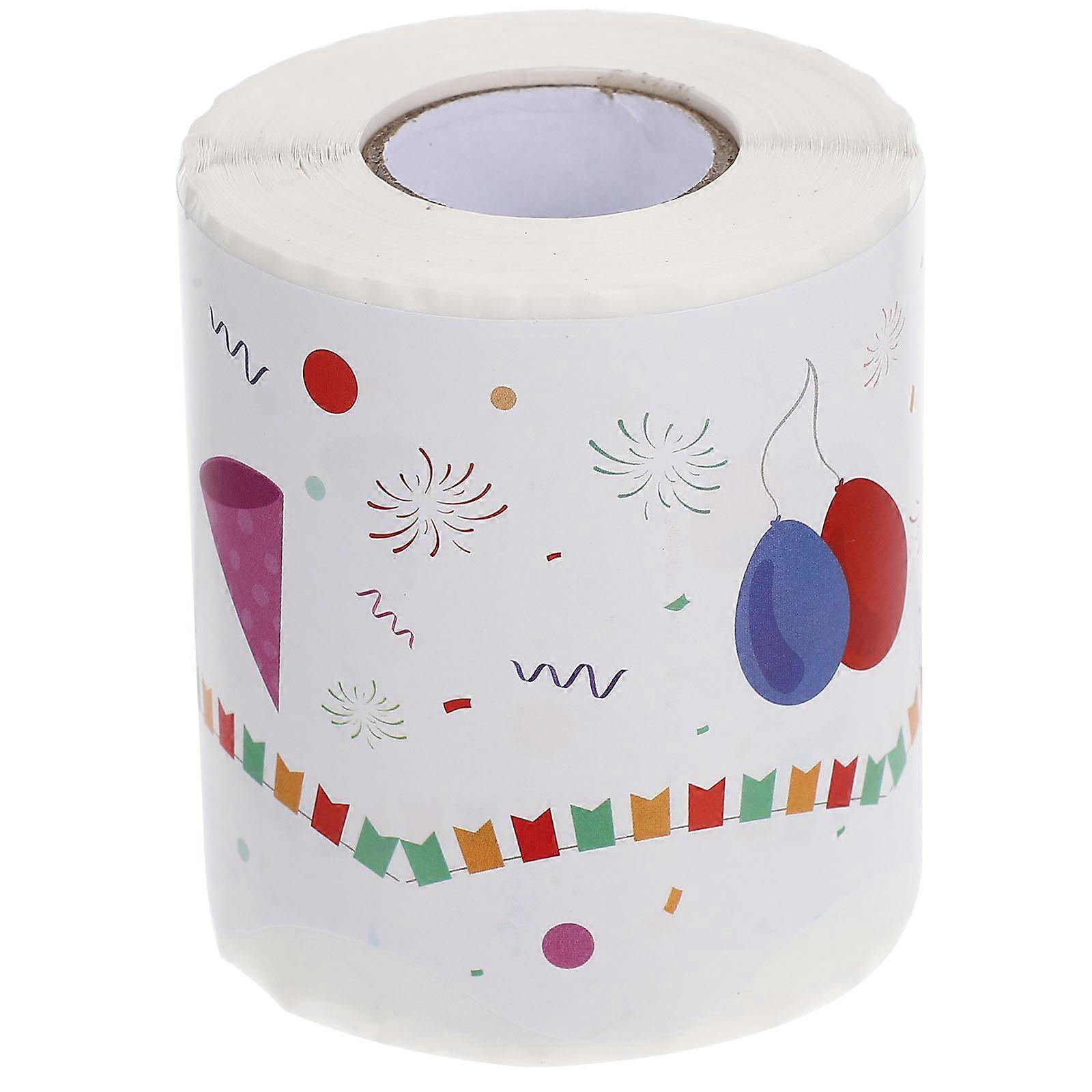 Balloon Border Sticker Balloon Bulletin Border Sticker for Classroom Use 2 Rolls