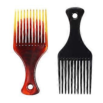 Wide Comb Large Hair Comb for Detangling 2Pcs with Assorted Colors
