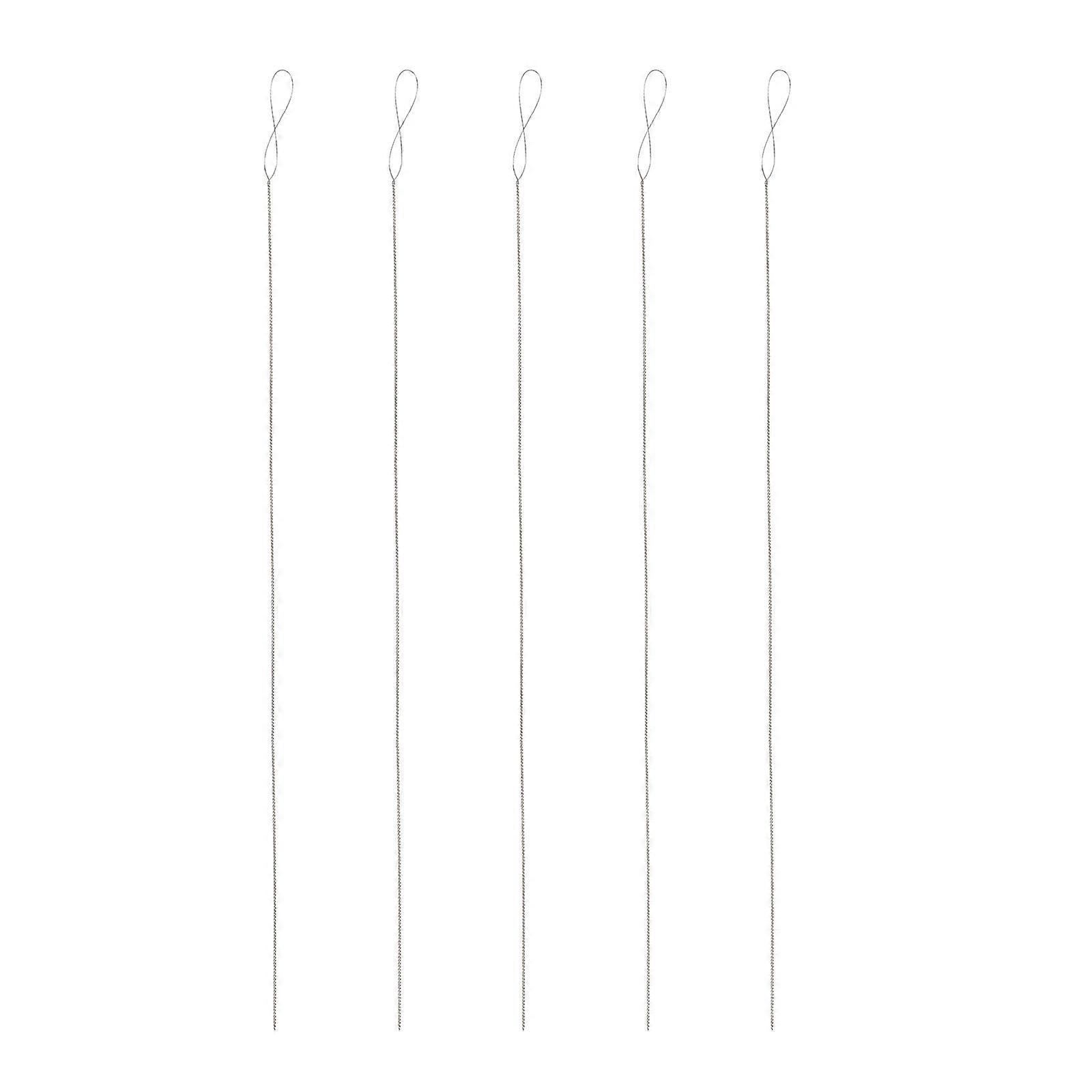 Beading Needles Iron Wire Embroidery Needles for Crafts DIY 5Pcs Set