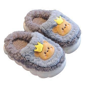 Hausschuhe für Kleinkinder, Kinder-Hausschuhe mit Cartoon-Motiven, Mädchen und Jungen, bequeme Hausschuhe aus Memory-Schaum, warme Schuhe, Kinderhausschuhe für Jungen, Größe 3-30