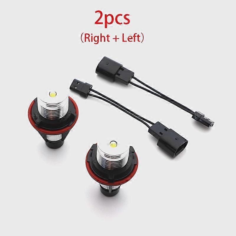 20W Flawless White LED Angel Eyes Ring Marker Lights for BMW E87 E39 M5 E60 E61 E63 E64 M6 E65 E66 E83