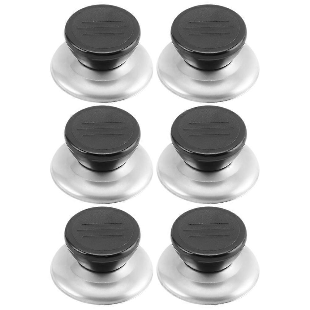 Pot Cover Knobs Replacement Pot Lid Handles for Kitchen Use 6Pcs Set