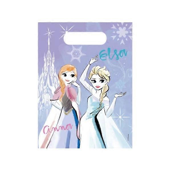 Frozen Sparkle Party Bags (6-pack) One Size Flerfärgad Multicoloured One Size