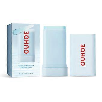 Ouhoe Cotton Soft Protective Stick Summer Outdoor Uv Protection Moisturizing, Refreshing, Non-Greasy, Comfortable Feel