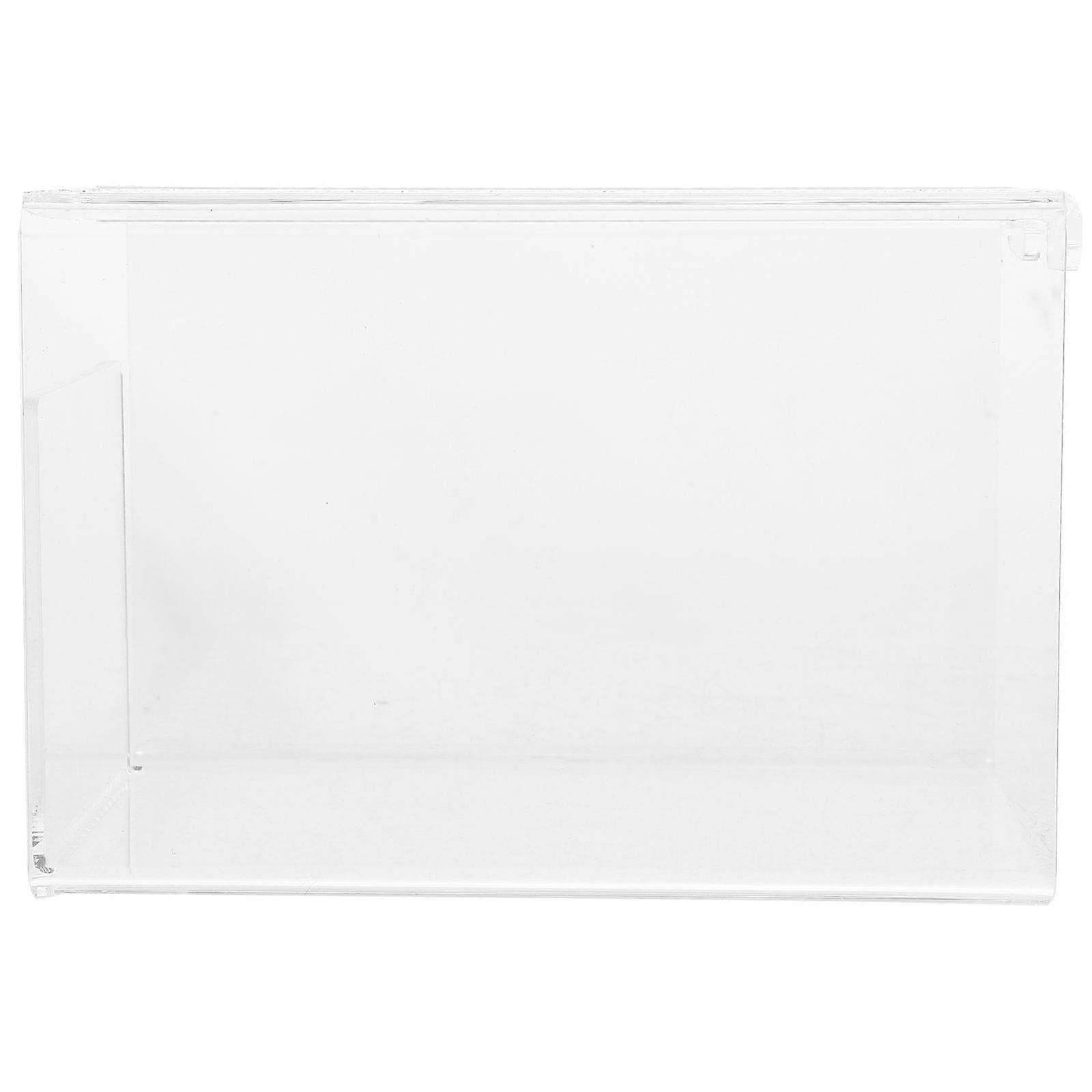 Wall Mounted Tissue Box for Storage Transparent Acrylic Rectangular Holder