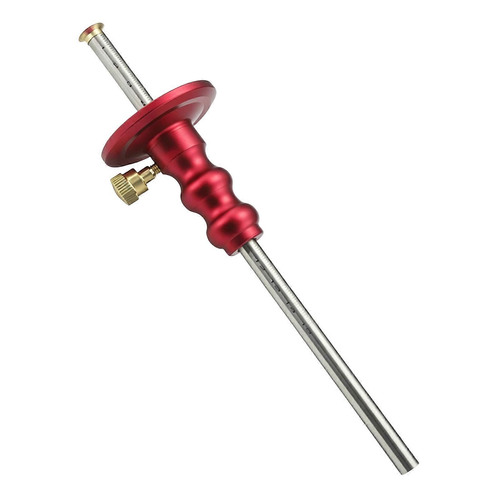 Professional Wheel Marking Gauge Scriber with Double Scale for Precise Marking in Engineering Drafting Multicolor