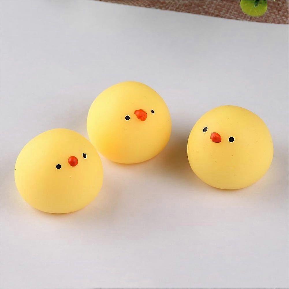 Creative Funny Chicken Squeeze Pressure Relieve Mini Chick Decompression Toy,