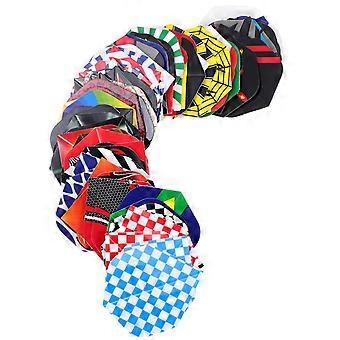 Professional Tails for Game Use 80Pcs Decorative Flights National Flag Design