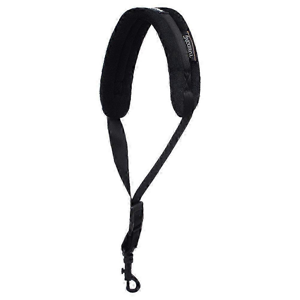 Saxophone Hide Substance Foldable Shoulder Suspender Strap Instrument Accessory