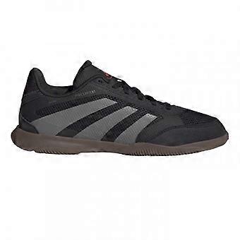 Adidas Predator League 3 Stripes semsket skinnsko med snøring for barn/unger