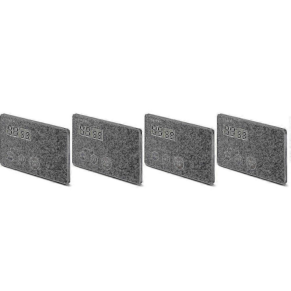 4 Pieces Magnetic Timer Credit Card Size Countdown Timer With Clip