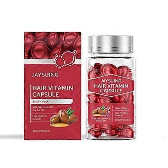 Revitalizing Argan Oil Hair Capsules  Deep Nourishment, Frizz Control & Shine Boost for Dry & Frizzy Hair  30 Convenient Single-Use Treatments
