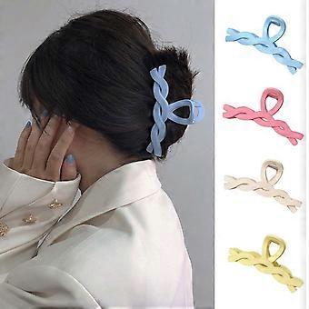Haar klauw clips antislip matte snoep kleur Franse design mode benodigdheden