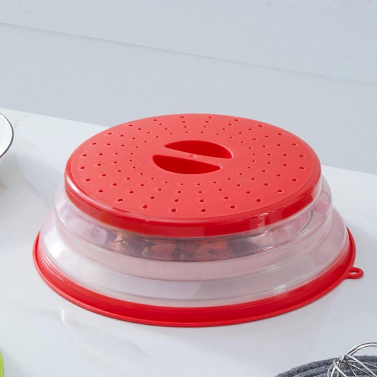 Microwave Cover Foldable Microwave Lid with Hook Design Multi-purpose