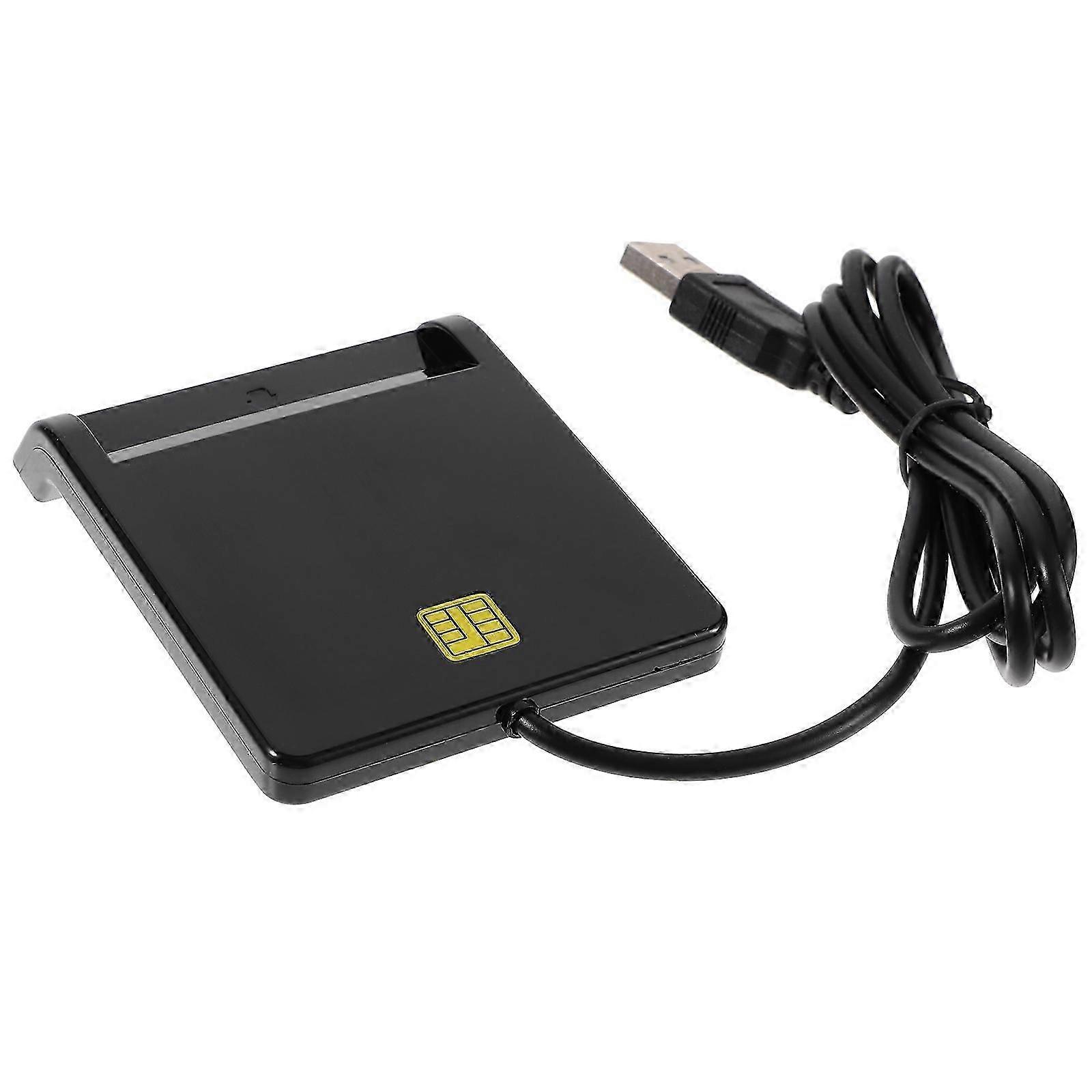 Universal Portable USB Smart Cards Reader Compatible for Windows Vista Mac X10.3.x+