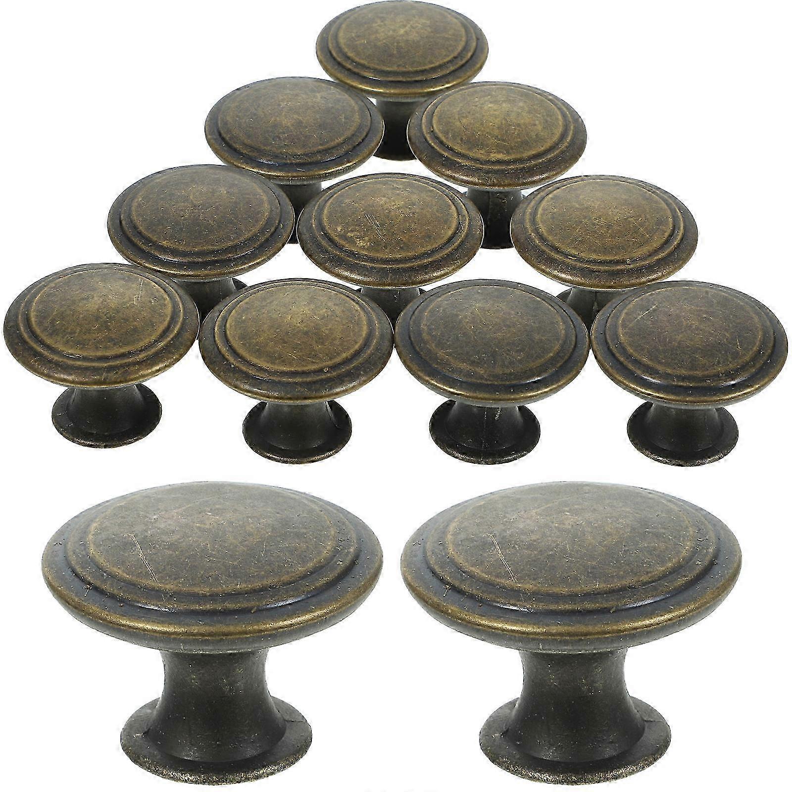 Decorative Door Knobs Dresser Knobs compatible with Door 48Pcs Dark Green