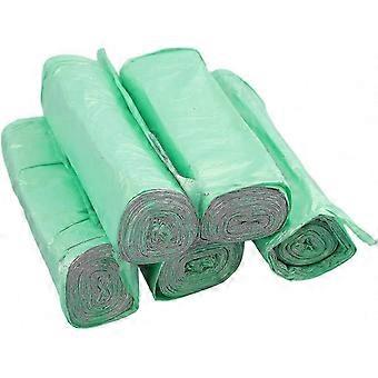 Lot de 5 sacs de toilette portables pour le camping, sacs de compostage hygiéniques et écologiques pour la maison, les camping-cars, les bateaux, les festivals et les jardins familiaux.