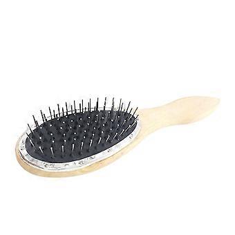 Scalp Comb Detangling Brush Professional Wooden Wig Comb Anti Knot Hair Comb Curly Hair Brush