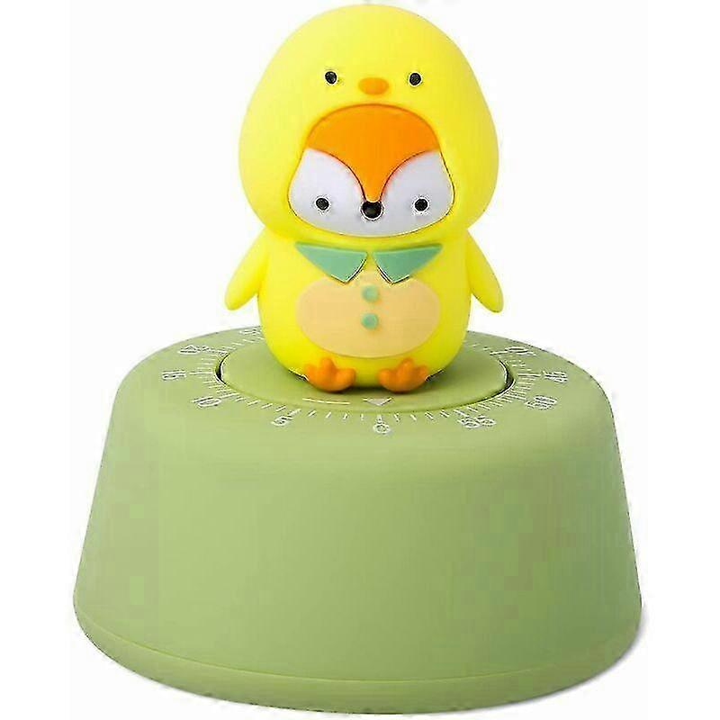 60 Minute Mechanical Timer Kitchen Timer Manual Timer Cute Children's Learning Timer Duckling