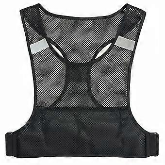 Reflective Running Vest Lightweight Sports Gear Adjustable Fit for Athletes