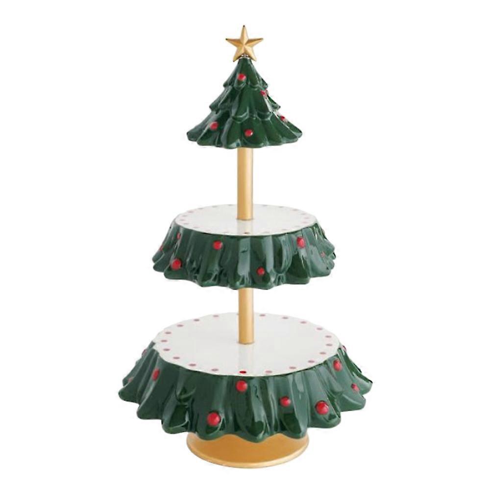 Resin Christmas Snack Table for Storage Use 1Pcs Multi-Functional Plate