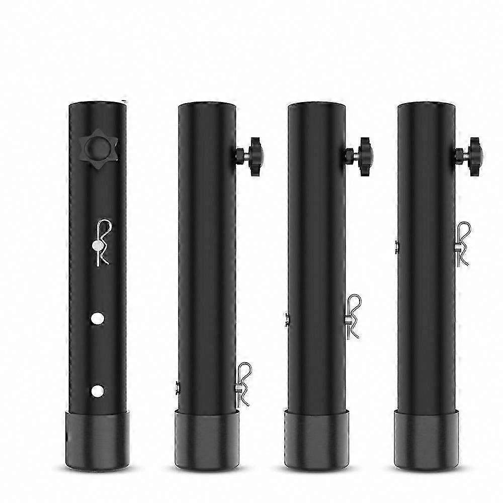 Folding Tables, 4 Pcs 3-Level Adjustable Steel Table Leg Risers