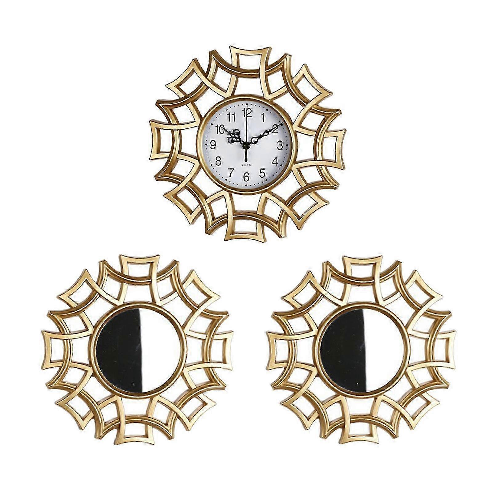 25cm Silent Retro Decor Clock
