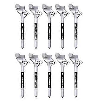10pcs Decrease Friction Golf Tees Portable Oblique Insert Golf Ball Tees